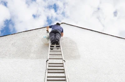 Peinture extérieure à Marbaix — façades et ravalement